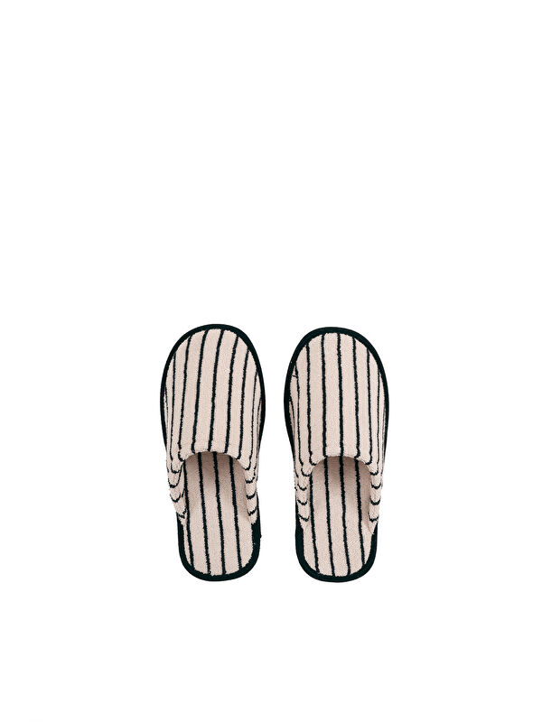 In Lines İpliği Boyalı Unisex Terlik - Görsel 6