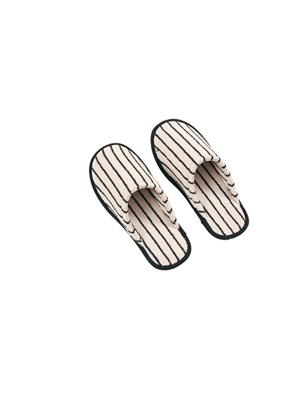 In Lines İpliği Boyalı Unisex Terlik - Görsel 7