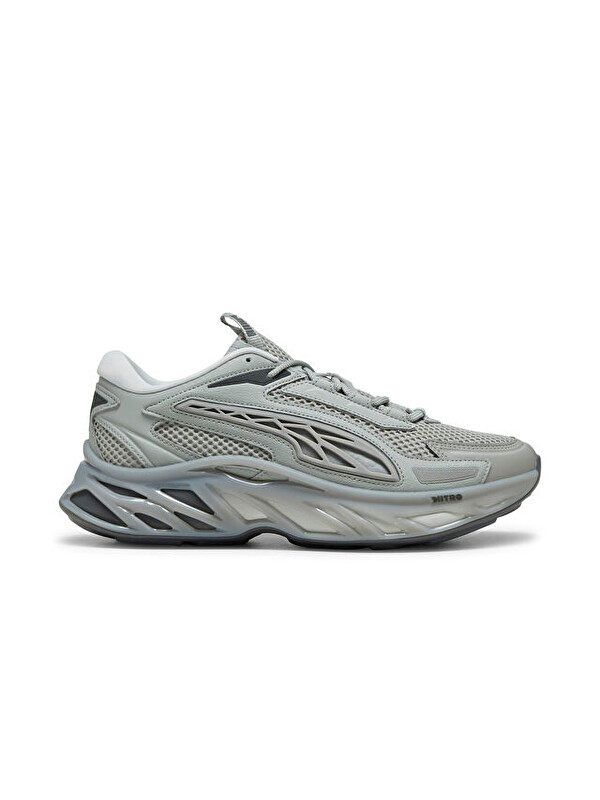 Puma Exotek Nitro Base Unisex Günlük Ayakkabı 39493316 Gri