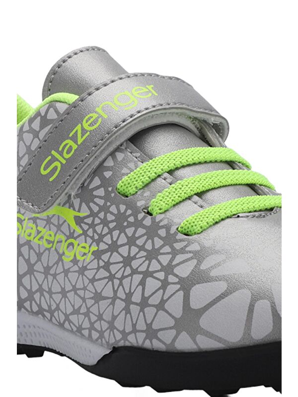 Unisex Çocuk Futbol Ayakkabı Gri - Görsel 5