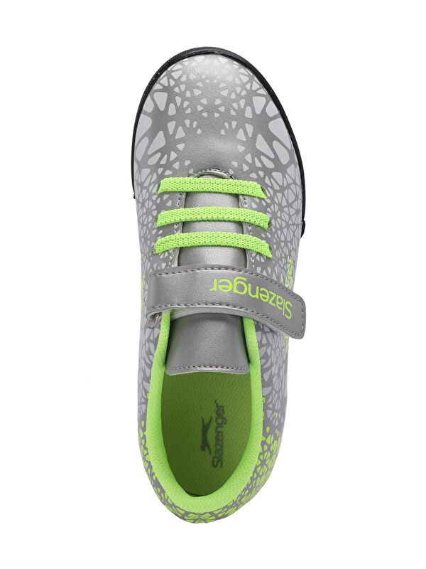 Unisex Çocuk Futbol Ayakkabı Gri - Görsel 6