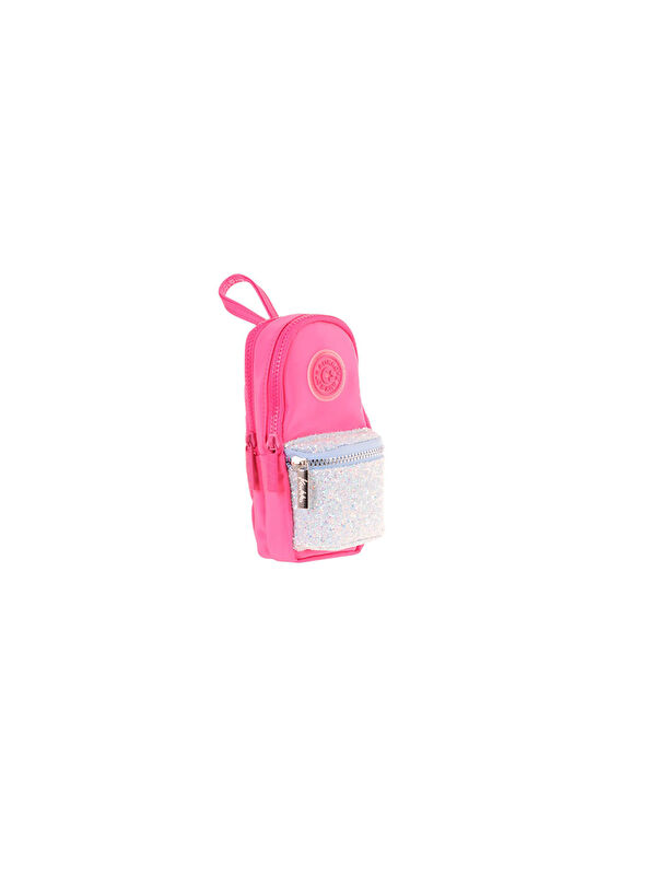 Kaukko Bright Junior Bag Kalem Çantası Taşlı-Pemb K2722