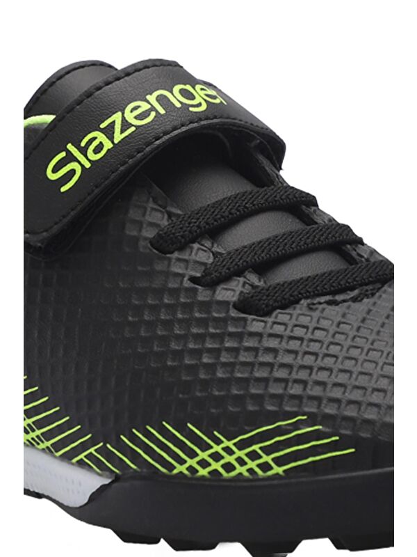 Unisex Çocuk Futbol Ayakkabı Siyah / Yeşil - Görsel 5