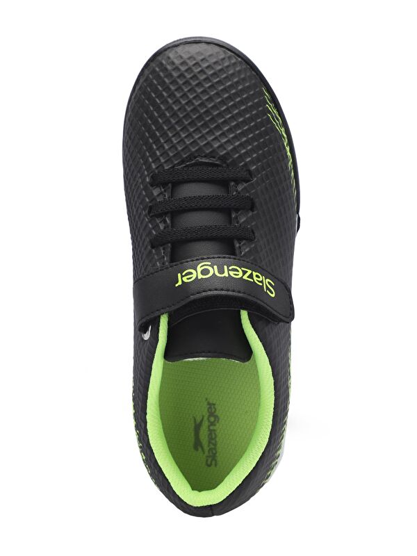 Unisex Çocuk Futbol Ayakkabı Siyah / Yeşil - Görsel 6