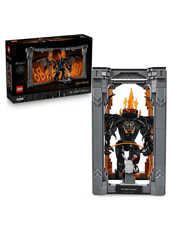 Lego Iconic Yüzüklerin Efendisi Gandalf ile Balrog 10367