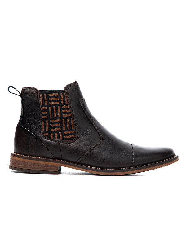 John May Erkek Bot 1158 001 WK-John May Orkut Suede Brown