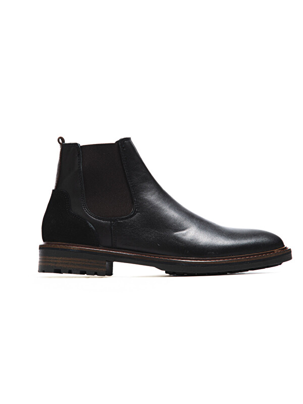 John May Erkek Bot 1124 005 WK-John May Orkut Suede Black