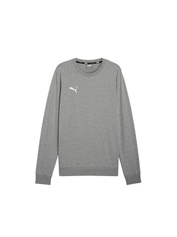 Puma Teamgoal Casuals Crew Neck Erkek Futbol Sweatshirts 65859233 Gri