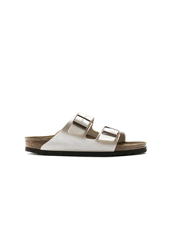 Birkenstock Kadın Terlik 1009921 ARIZONA BF GRACEFUL Pearl White