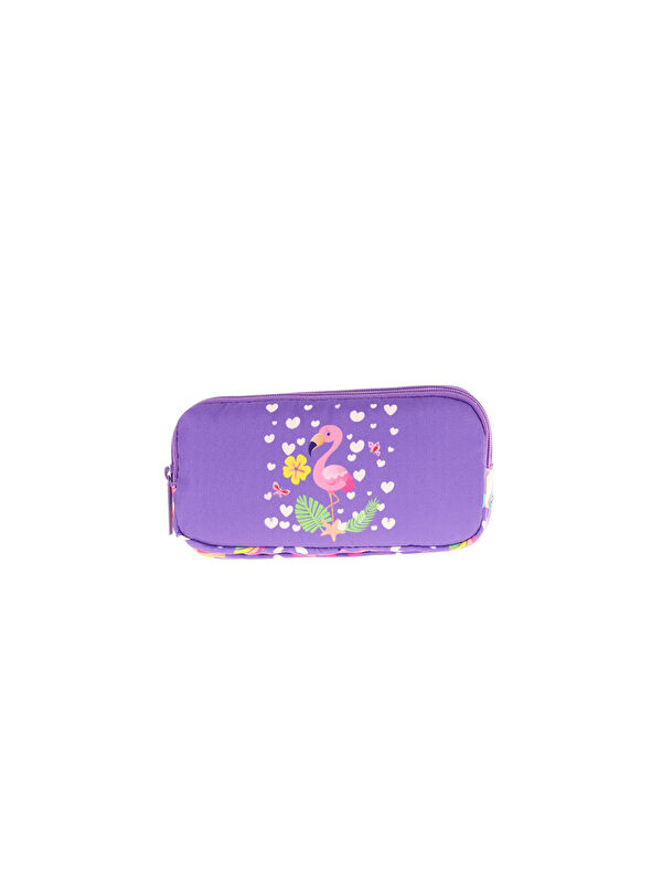 Kaukko Kids 3 Bölmeli Kalem Çantası Rub. Seahorse L8228
