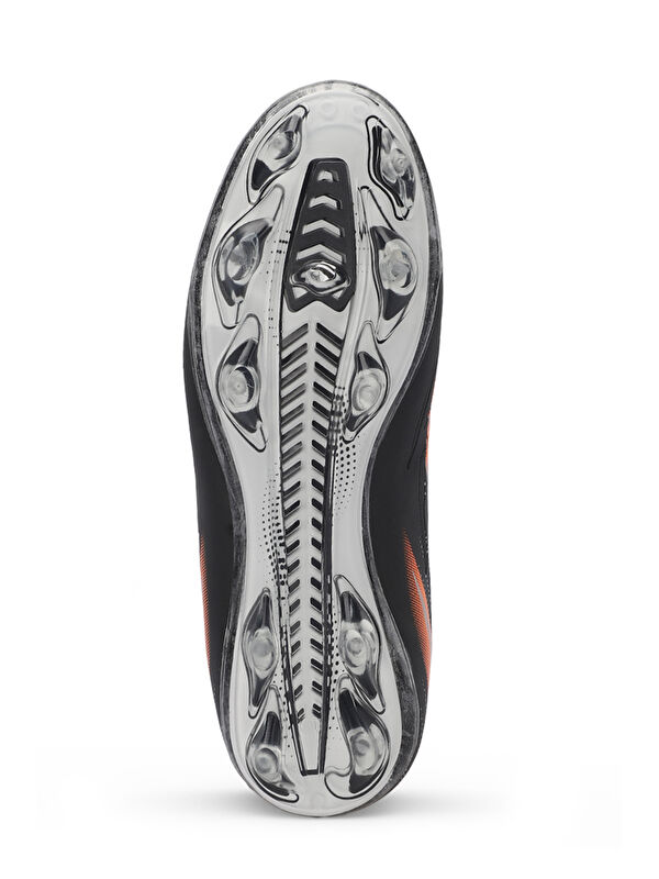 CAMBLY Erkek Futbol Ayakkabı Siyah / Turuncu - Görsel 8