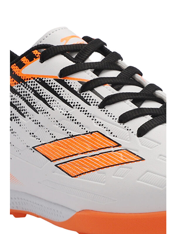 CAMBLY Erkek Futbol Ayakkabı Beyaz / Turuncu - Görsel 5