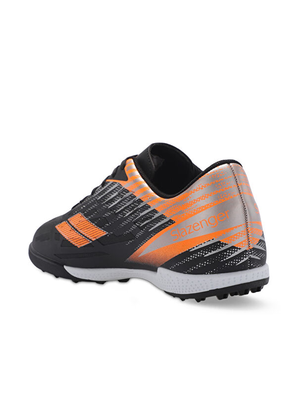 CAMBLY Erkek Futbol Ayakkabı Siyah / Turuncu - Görsel 4