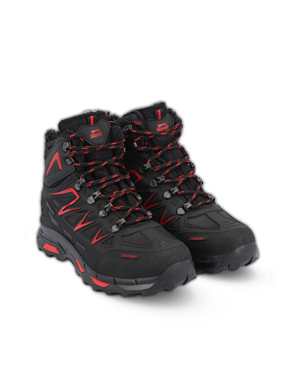 HARDEEP IN Kadın Bot Siyah / Kırmızı - Görsel 3