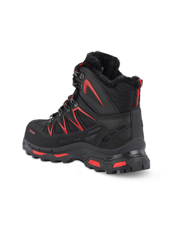 HARDEEP IN Kadın Bot Siyah / Kırmızı - Görsel 4