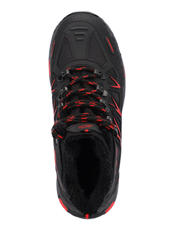 HARDEEP IN Kadın Bot Siyah / Kırmızı - Görsel 6