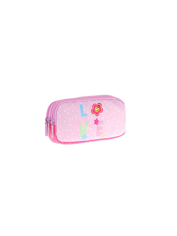 Kaukko Kids 3 Bölmeli Kalem Çantası Magic Peace L8211