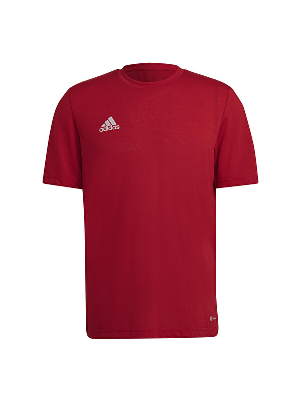 Adidas Entrada 22 Polytee Erkek Kırmızı Tişört