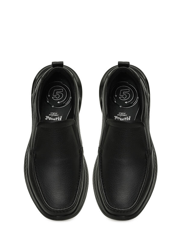 109055.M 5PR Siyah Erkek Rahat Ayakkabı - Görsel 5