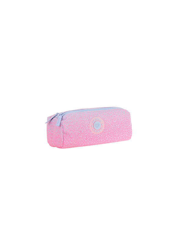 Kaukko Dots Dual Kalem Çantası Pink K2714
