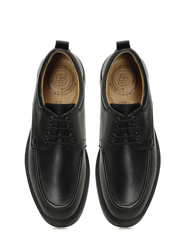 109015.M 5PR Siyah Erkek Rahat Ayakkabı - Görsel 5