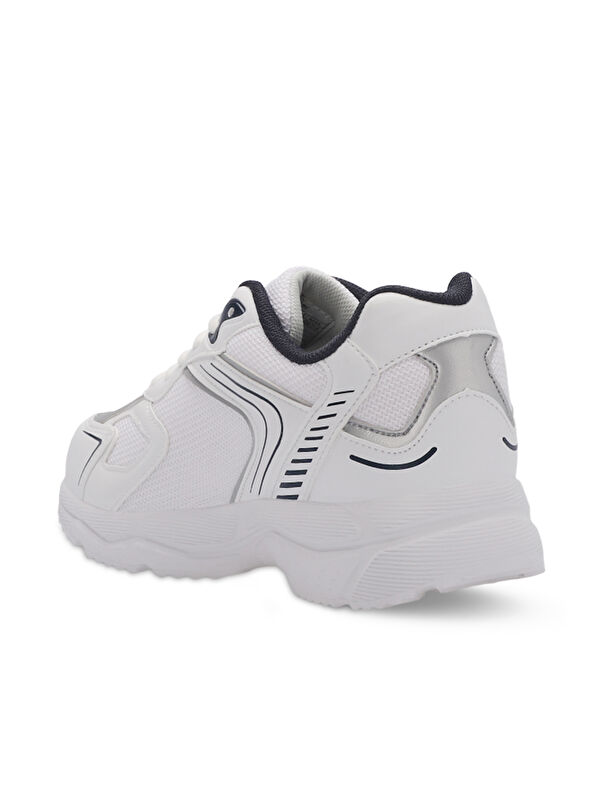 ORNELLA Erkek Sneaker Ayakkabı Beyaz / Lacivert - Görsel 4