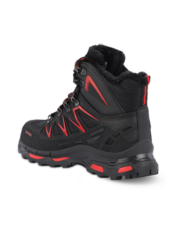 HARDEEP IN Erkek Bot Siyah / Kırmızı - Görsel 4