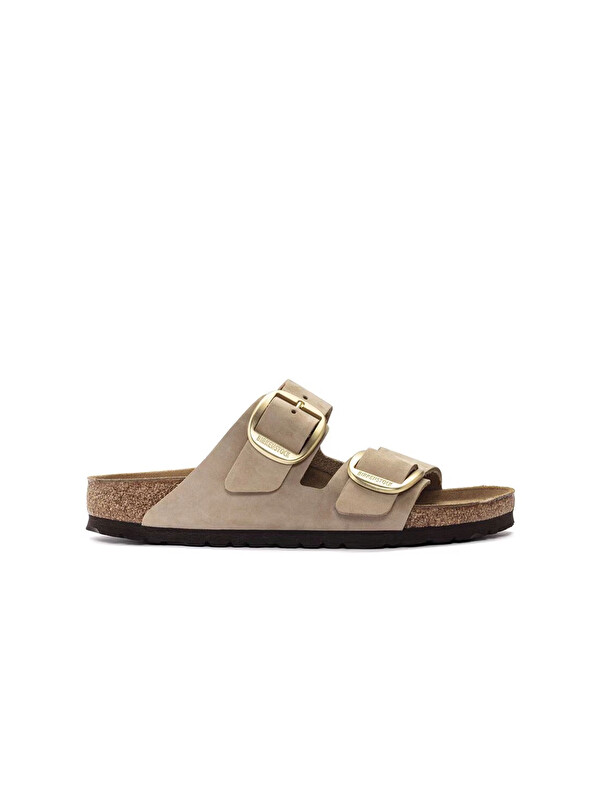 Birkenstock Kadın Terlik 1024064 ARIZONA BIG BUCKLE NU Sandcastle