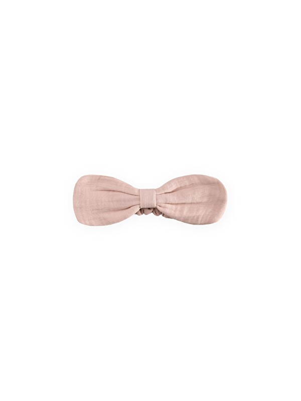 CİGİT Müslin Lastikli Fiyok Bandana Pudra Pembe
