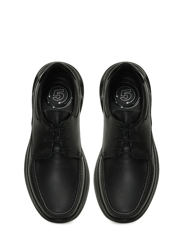 109056.M 5PR Siyah Erkek Rahat Ayakkabı - Görsel 5