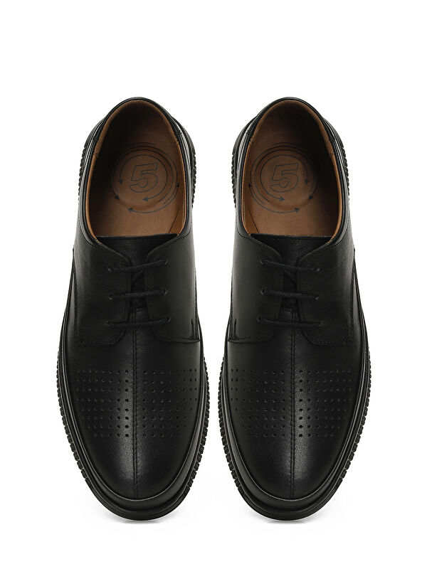 108004.M 5FX Siyah Erkek Rahat Ayakkabı - Görsel 5