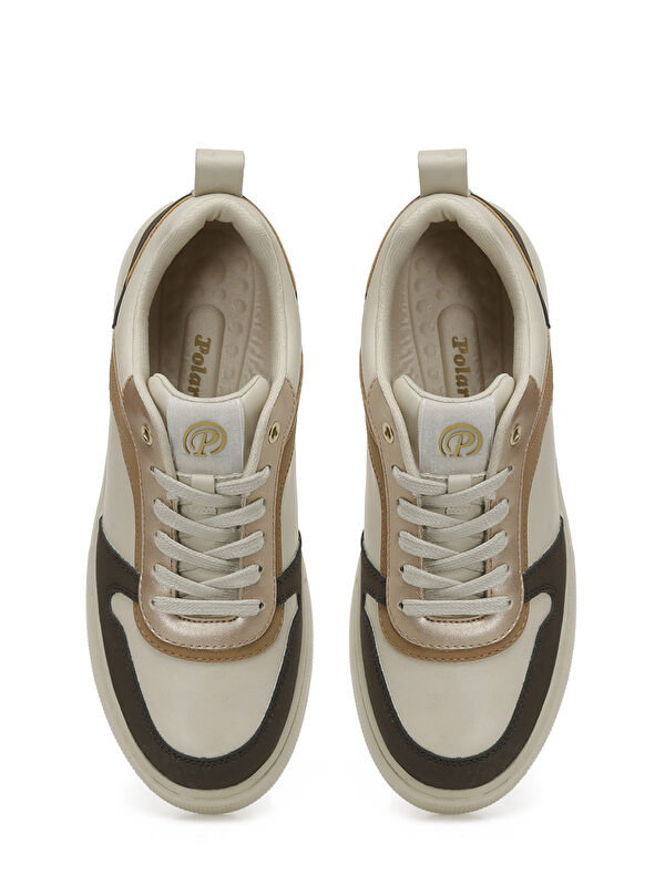 326523.Z 5PR Bej Kadın Sneaker - Görsel 5