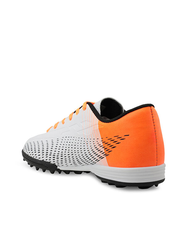 SCORE I HS Erkek Futbol Ayakkabı Beyaz / Turuncu - Görsel 4
