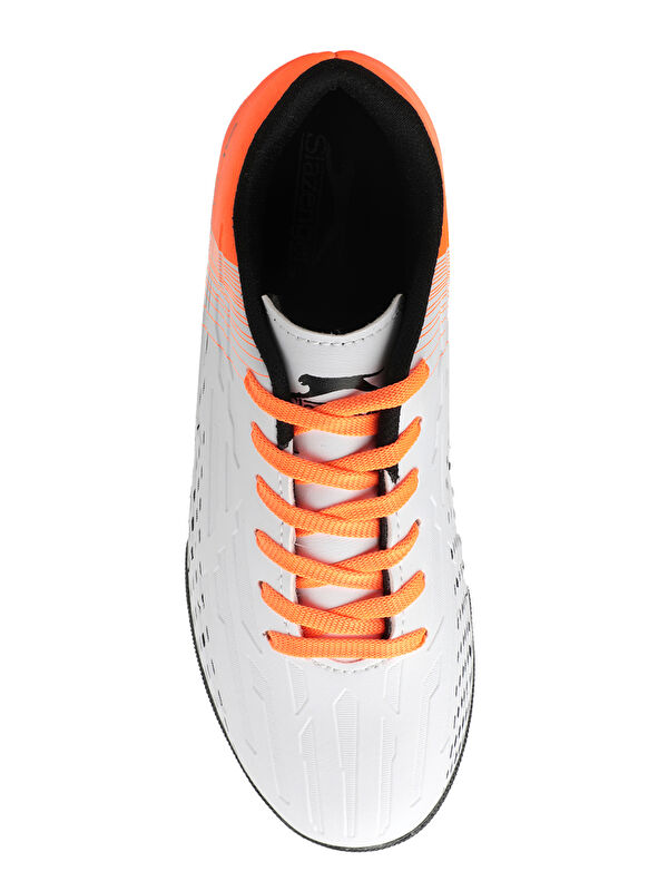 SCORE I HS Erkek Futbol Ayakkabı Beyaz / Turuncu - Görsel 6