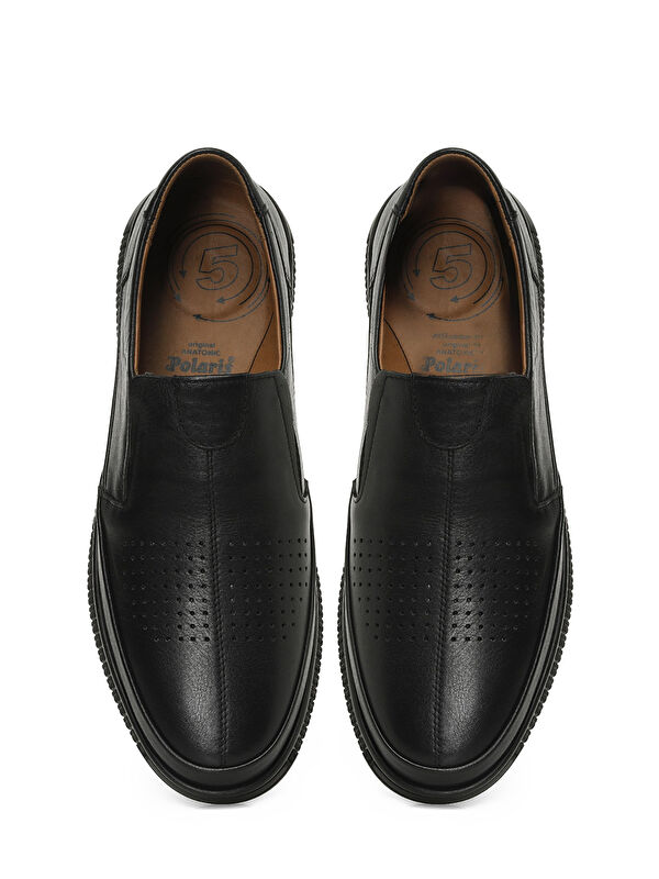 108003.M 5FX Siyah Erkek Rahat Ayakkabı - Görsel 5