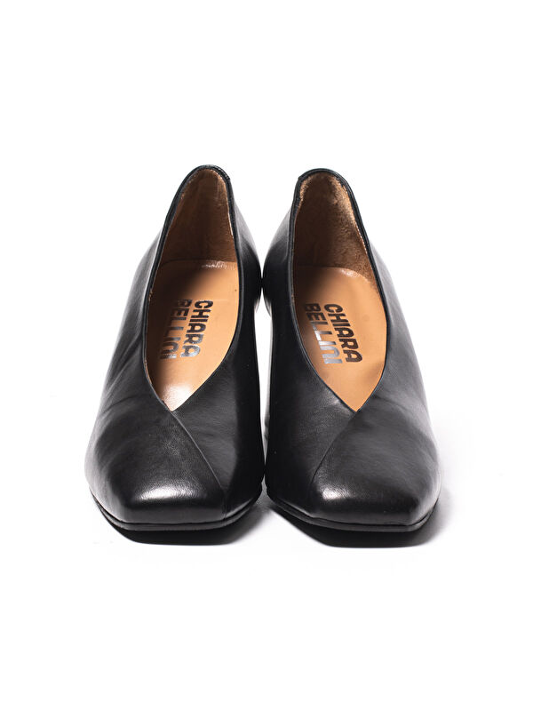 Chiara Bellini Siyah Chiara Bellini Stiletto Kadın Topuklu/ 230 42 Leather
