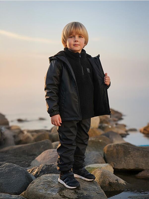 Civil Boys İçi Polarlı Basic 6-9 Yaş Yağmurluk