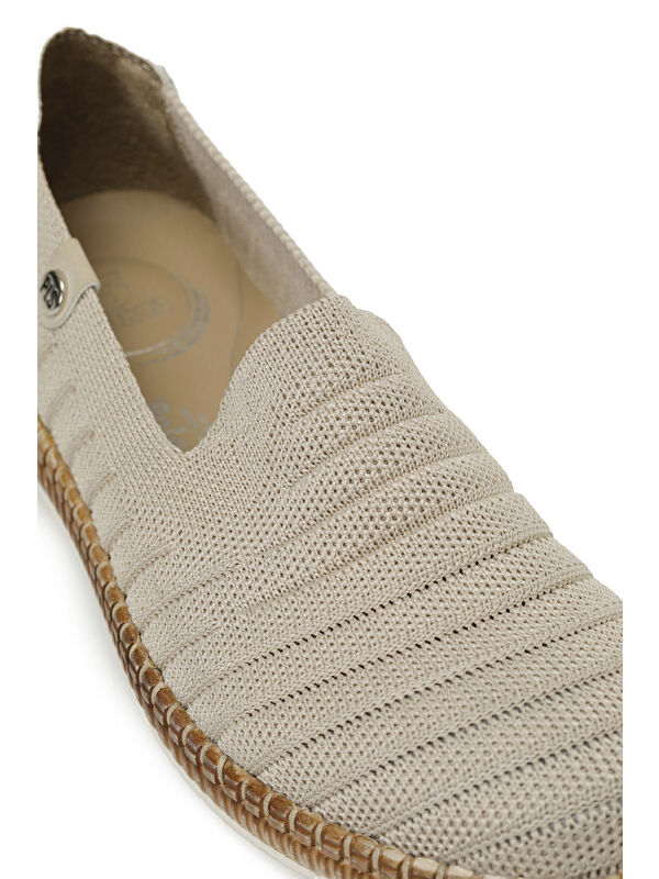 105463.Z5FX Bej Kadın Düz Ayakkabı - Görsel 8