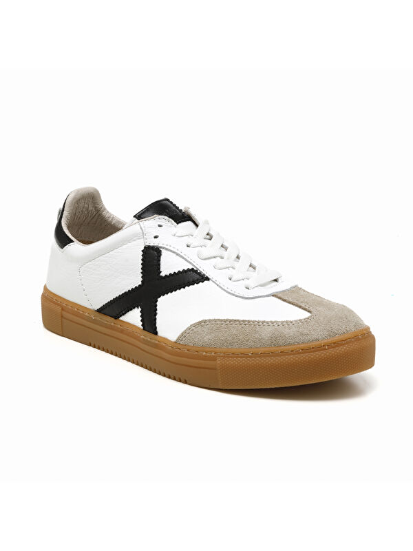 John May Kadın Sneaker ( Günlük) MAR-25Y-192-3030 84-02-01 Beyaz-Siyah