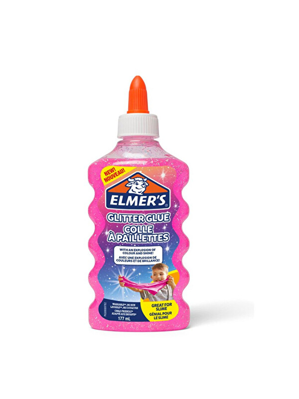 Elmers Elmer's Simli Yapıştırıcı Pembe 177Ml