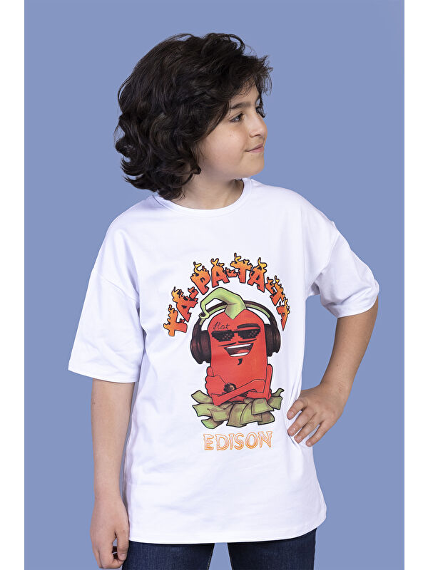 Toontoykids Erkek Çocuk Baskılı Tişört
