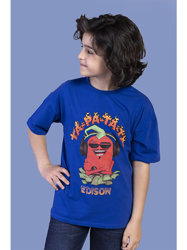 Toontoykids Erkek Çocuk Baskılı Tişört