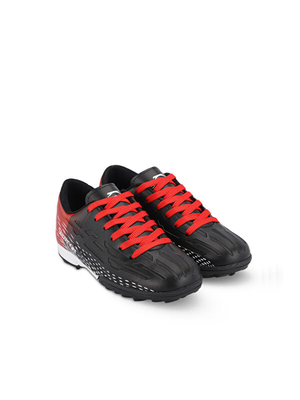 SCORE I HS Erkek Çocuk Futbol Ayakkabı Siyah / Kırmızı - Görsel 3