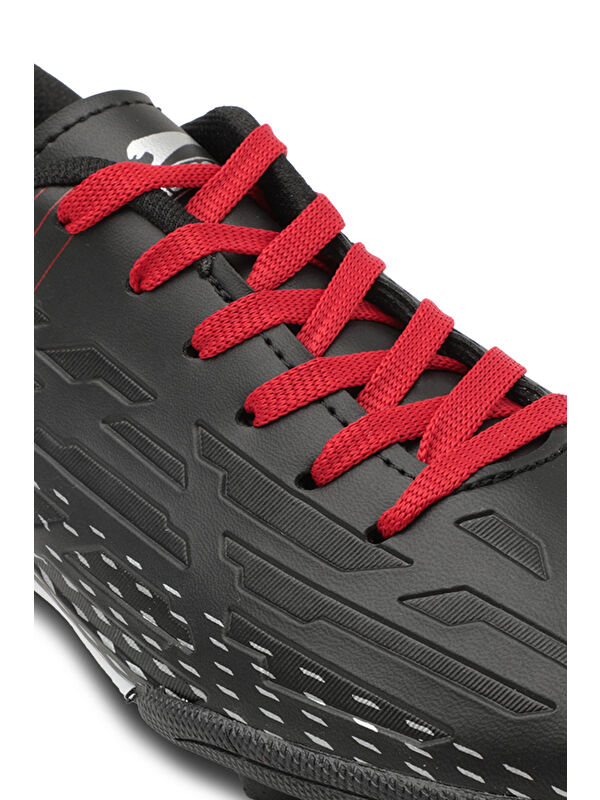 SCORE I HS Erkek Çocuk Futbol Ayakkabı Siyah / Kırmızı - Görsel 5