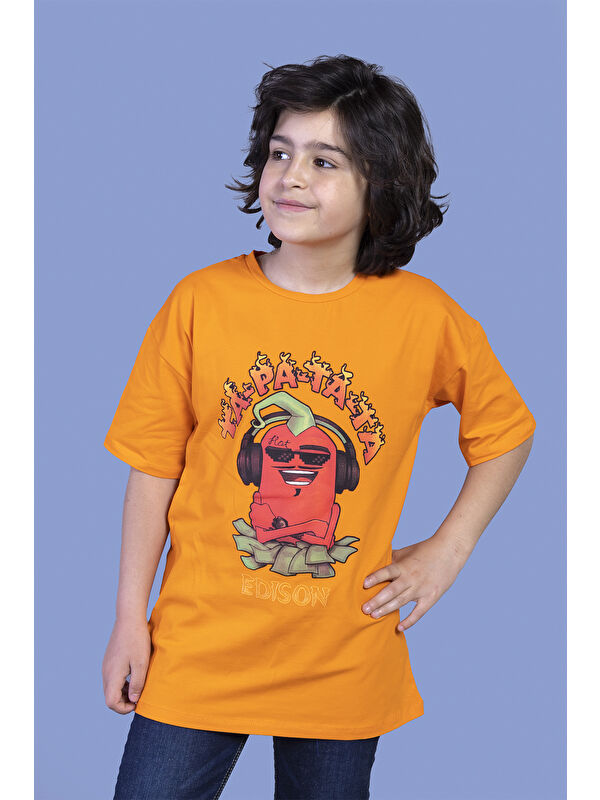 Toontoykids Erkek Çocuk Baskılı Tişört