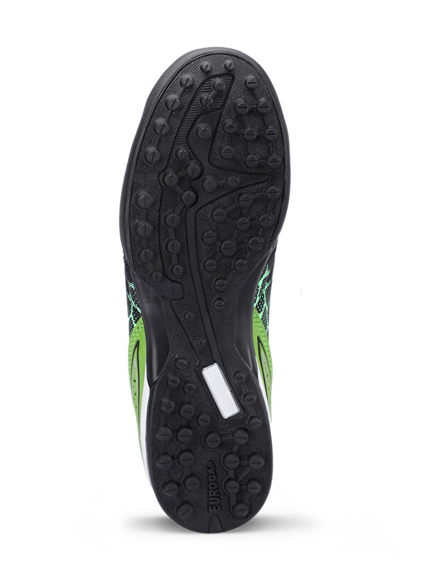 DANGER I HS Erkek Çocuk Futbol Ayakkabı Siyah / Yeşil - Görsel 8