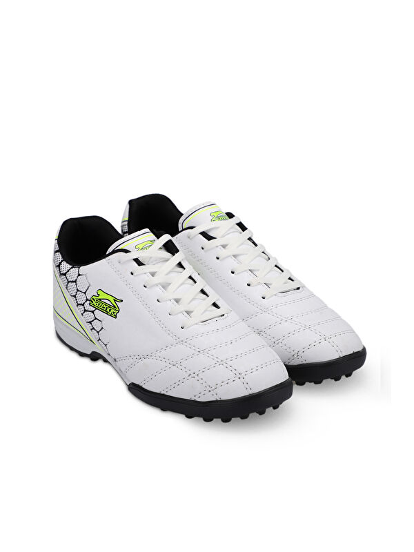 DANGER I HS Erkek Çocuk Futbol Ayakkabı Beyaz / Yeşil - Görsel 3