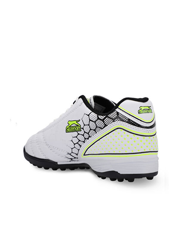 DANGER I HS Erkek Çocuk Futbol Ayakkabı Beyaz / Yeşil - Görsel 4