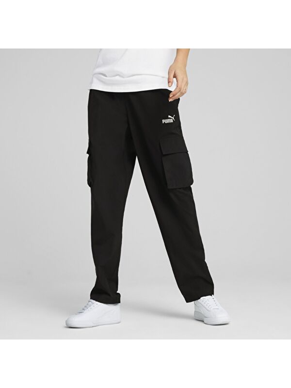 Puma Essentials No 1 Logo Kadın Siyah Pantolon