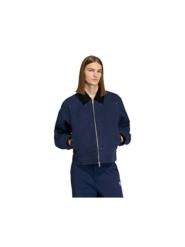 Adidas P Ess Jkt Erkek Günlük Ceket KD6569 Lacivert